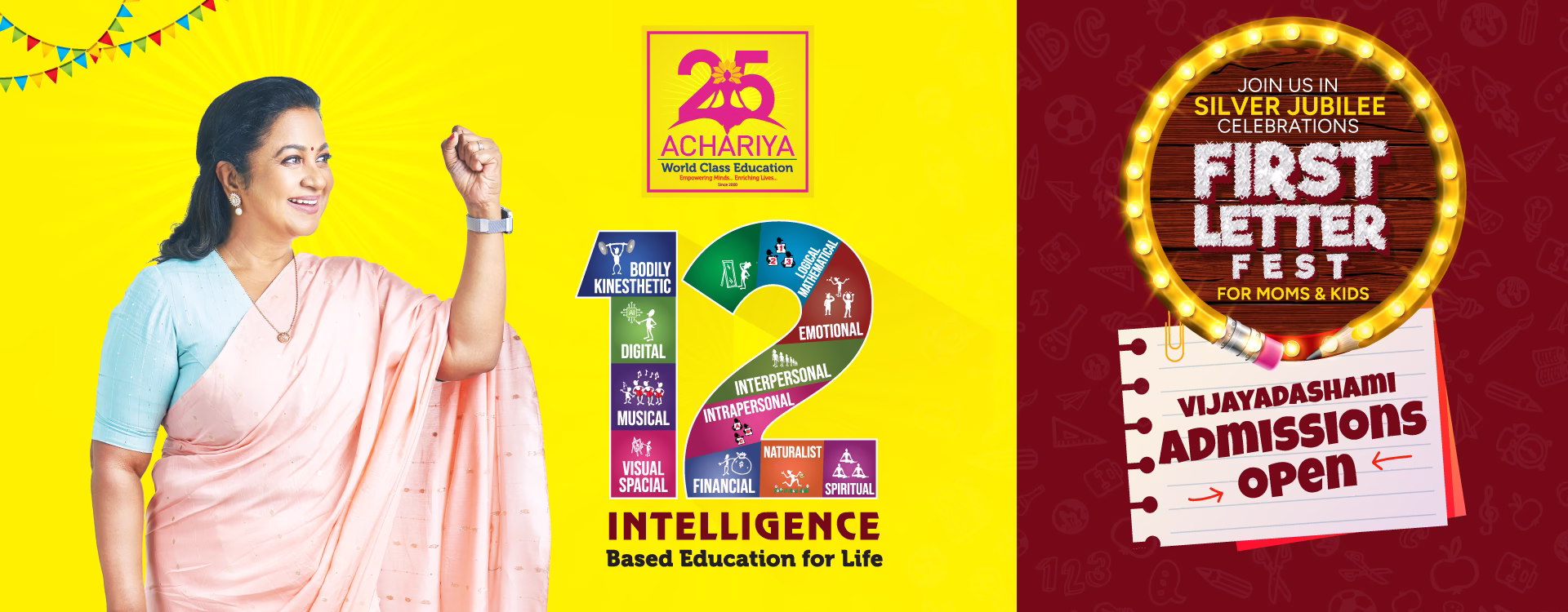 Achariya Schools admissions 2025–26 now open for Vijayadashami in Tamil Nadu and Pondicherry campuses